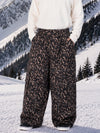 Pantalon de snowboard ample Park Rider Nightline pour homme, poches cargo et détails réfléchissants