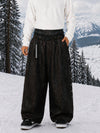 Pantalon de snowboard ample OG pour homme, style urbain, inspiré des vêtements de travail, avec rivets apparents et coupe large.