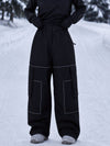 Pantalon de snowboard ample Park Rider Nightline pour femme, poches cargo et liserés réfléchissants