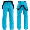 Salopette de ski imperméable pour femme, style hivernal, idéale pour les activités de plein air.
