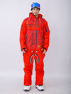 Combinaisons de snowboard monoblocs pour hommes PINGUP P-40 Fighter & Shark