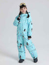 Combinaisons de ski une pièce pingouin pour filles et garçons