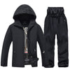 Combinaison de ski d'hiver pour homme, style freeride.
