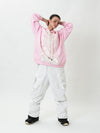 Sweat à capuche unisexe Snowall pour femme, style gangster, résistant à l'eau.