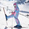 Combinaison de ski unisexe imperméable et respectueuse des animaux pour enfants