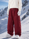Pantalon de snowboard UrbanCraft Freeride Utility Baggy pour homme avec empiècements renforcés