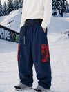 Pantalon de ski cargo freestyle ample Park Rider Hyper Flux Urban Graffiti pour homme