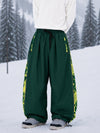 Pantalon de snowboard freestyle Hyper Flux Extra Baggy pour homme avec fermeture éclair latérale et empiècement graffiti
