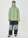 Veste de ski freestyle Mountain Breaker pour homme et pantalon de ski à empiècements graphiques
