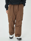 Pantalon de ski ample Mountain Chill pour homme avec 2 poches cargo stylées