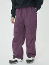 Pantalon de ski ample Mountain Chill pour homme avec 2 poches cargo stylées