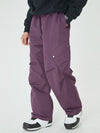 Men's Mountain Chill Loose Fit Ski Pants with 2 Stylish Cargo Pockets