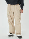 Pantalon de ski ample Mountain Chill pour homme avec 2 poches cargo stylées