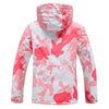 Veste de ski Arctic Queen pour femme, rose et isolée, couleur oie.