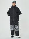 Veste de ski freestyle Mountain Breaker pour homme et pantalon de ski à empiècements graphiques