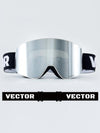 Lunettes de ski Vector Freerider unisexes anti-buée