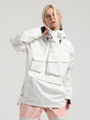 Veste de snowboard cargo anorak Gsou Snow Winter Action pour femme