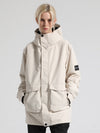 Veste de snowboard cargo Gsou Snow Winter Force pour femme