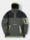 Veste anorak de snowboard Nandn Happy Holidays pour homme