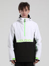 Veste de neige Gsou Snow Winter Storm pour homme, avec inscription réfléchissante.