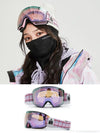 Lunettes de ski unisexes Vector Tracker anti-buée