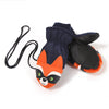 Moufles de neige imperméables pour enfants Snowshred, motif raton laveur mignon