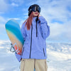 Veste de snowboard Coach Snow Mountain pour femme, coloris Searipe Sky Gradient