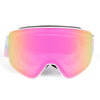 Lunettes de ski/snowboard unisexes haute expérience avec motif animal mignon
