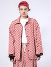 Veste de snowboard coach à damier RARWAR pour homme