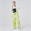 Salopette de ski rayée à grandes poches RARWAR Winter Collective pour femme