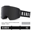 Lunettes de ski unisexes Nandn Optics Winter Mountain Fashion Snowboard sans monture
