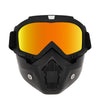 Lunettes de ski unisexes Winter Ranger avec masque facial amovible