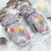 Moufles de neige imperméables pour enfants Snowshred à motif ours mignon