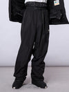 Pantalon de snowboard élastique à rayures Dook Snow pour homme