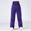 Pantalon de ski à bretelles SnowCraze Alpine Explorer pour femme