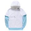 Sweat à capuche polaire pour homme avec motif smiley