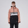 Veste de ski cargo Powershot pour homme avec demi-zip et ourlet amovible