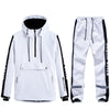 Combinaisons de ski réfléchissantes Arctic Queen Winter Guide Stripe pour femmes