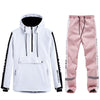 Combinaisons de ski réfléchissantes Arctic Queen Winter Guide Stripe pour femmes