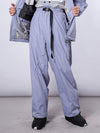 Pantalon de snowboard élastique à rayures Dook pour femme