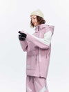 Veste de ski freestyle pour homme, ouverture diagonale haute performance, fermeture éclair intégrale