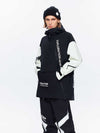 Veste de ski freestyle homme High Experience à ouverture diagonale et fermeture éclair intégrale