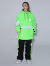 Combinaisons de ski Gsou Snow unisexes réfléchissantes pour femmes et hommes, idéales pour les missions en montagne.