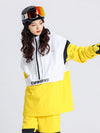 Anorak à demi-zip et blocs de couleur pour femme Cosone Powdreamer