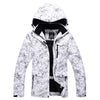 Men's Snowy Owl Mountain Waterproof Hooded Ski Jacket - snowshred