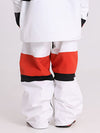 Pantalon de neige coupe-vent Cosone Winter Forward à fermeture éclair et blocs de couleur pour homme
