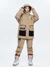 Pantalon cargo de snowboard fonctionnel haute performance pour femme