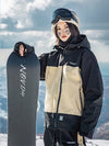 Combinaison de snowboard John Snow Mountain Addiction pour femme : veste et pantalon.
