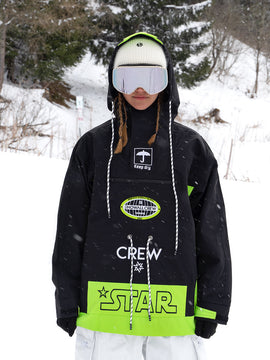 Sweat à capuche imperméable unisexe Snowall pour femmes