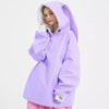 Sweat à capuche imperméable Doorek unisexe avec un adorable lapin
